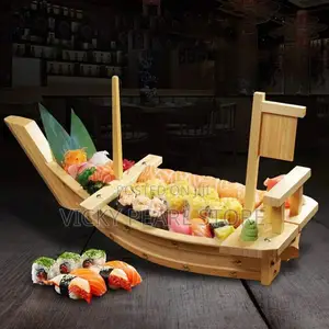 Wooden Boat Platter
