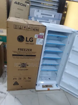 Lg 168-Litre Upright Freezer – Sleek Design Powerful Cooling