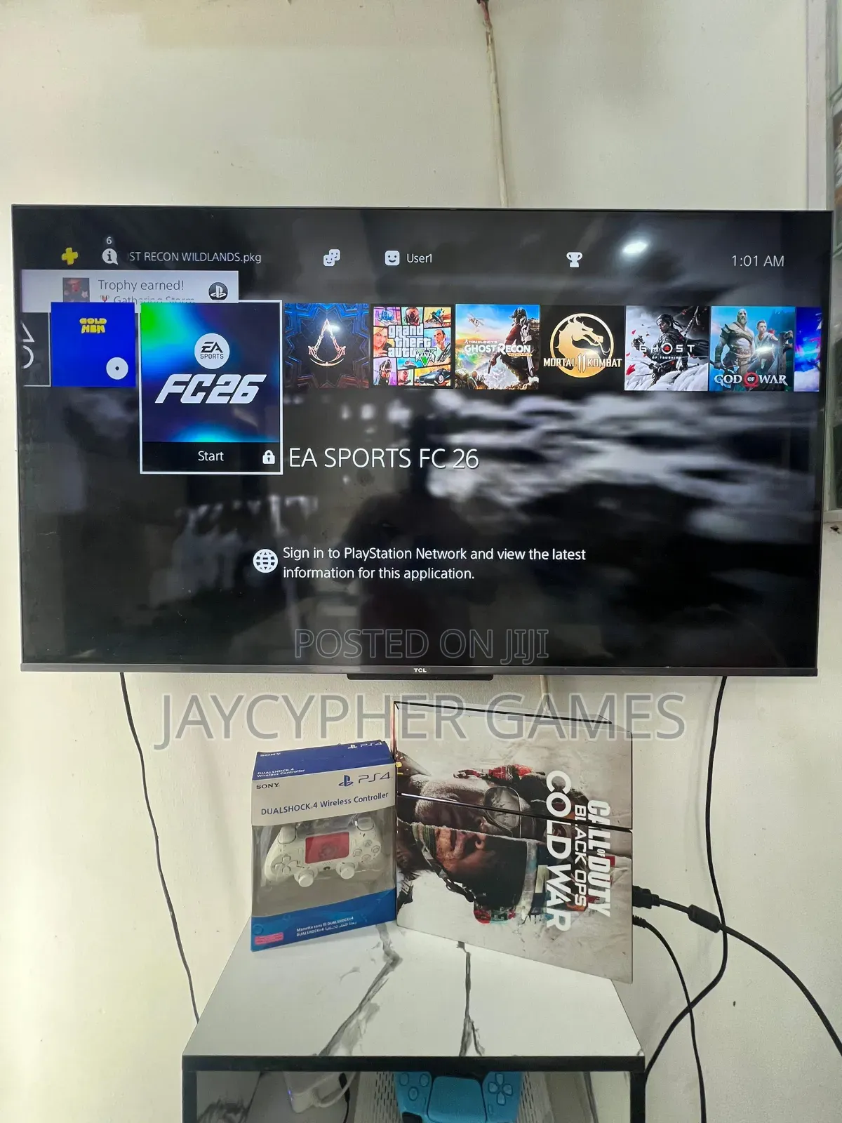 Cold War Customised Ps4 Fat