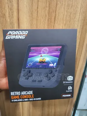 Porodo Gaming Retro Arcade Game Console.