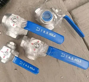 3 Ways Stainless Ball Valve 304