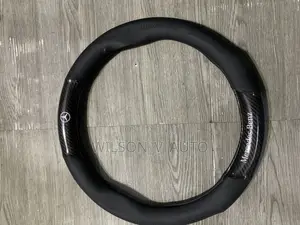 Luxury Mercedes-Benz Carbon Fiber Steering Cover -