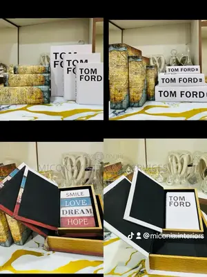 3-in-1 Wooden Faux Book Décor Set
