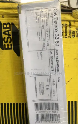 Esab Ok Femax 33.60 (5.0 X 450mm) Electrode
