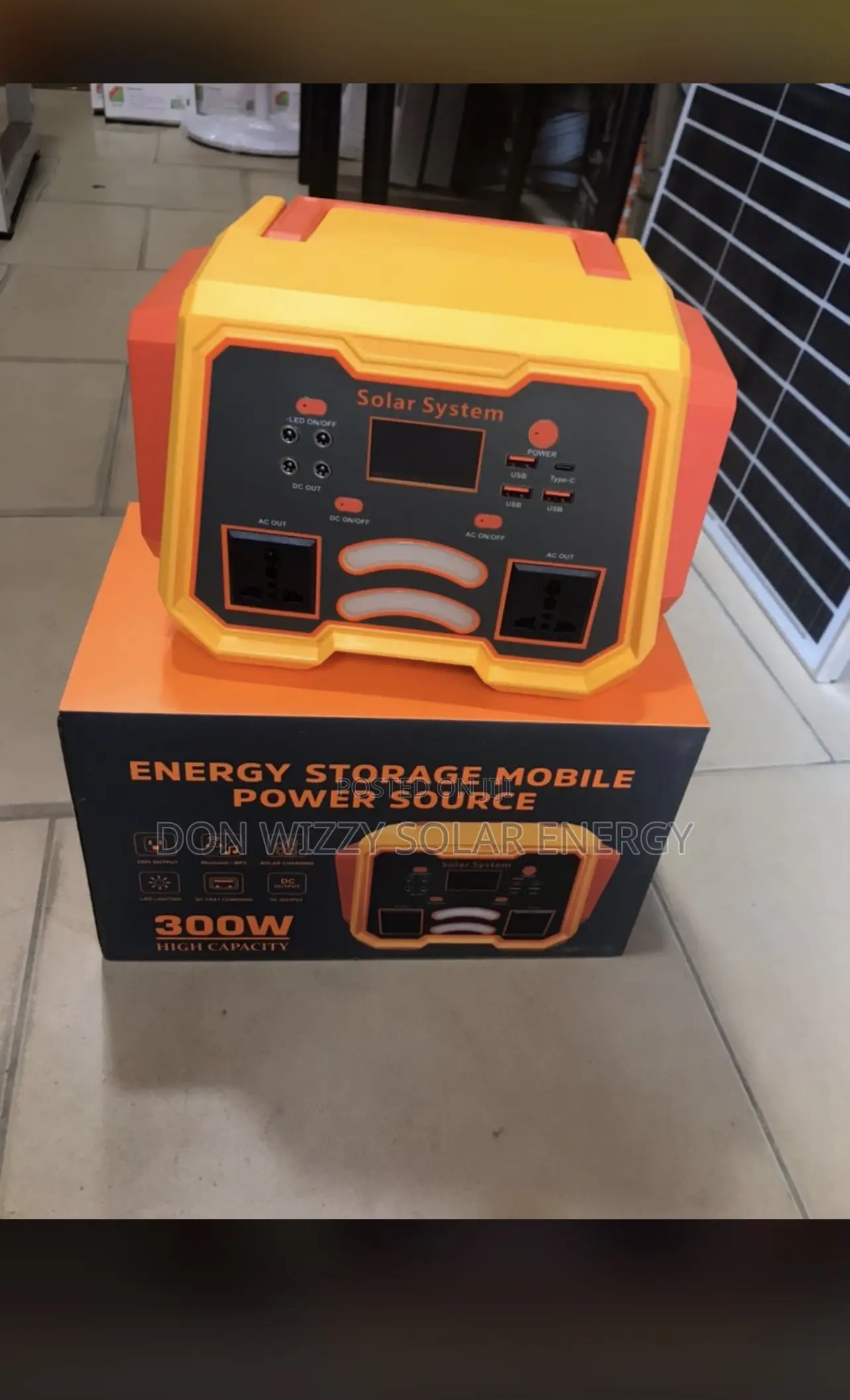 300w Solar Generator