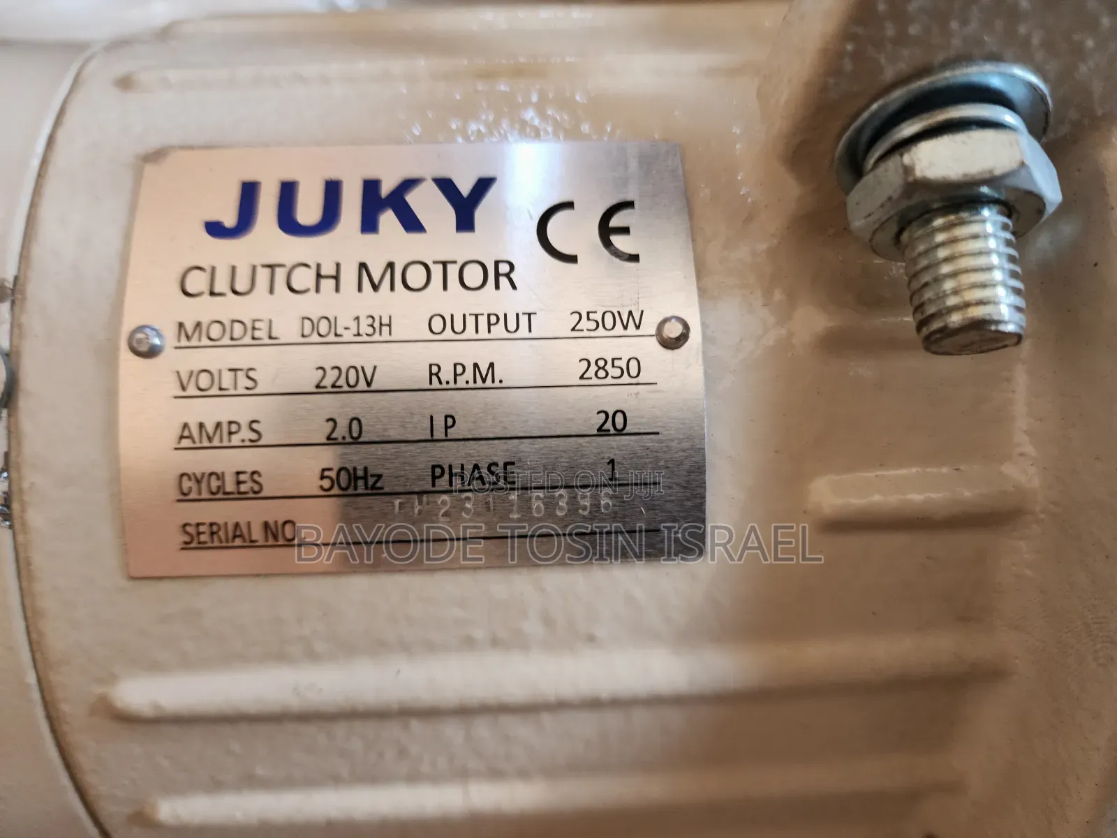 Sewing Machine Clutch Engine