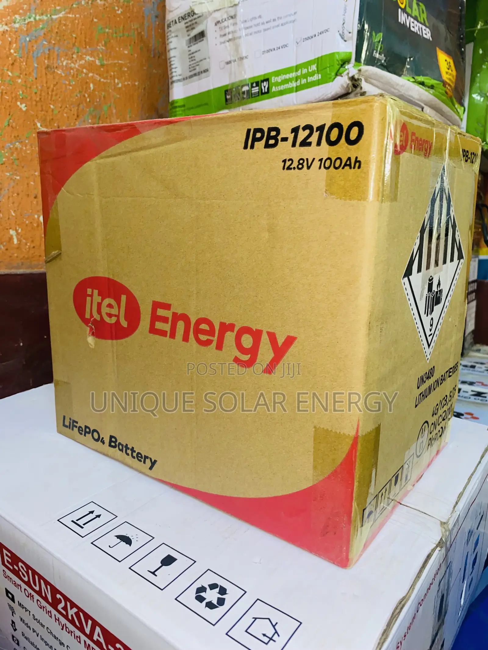100ah 12v Itel Lithium Battery