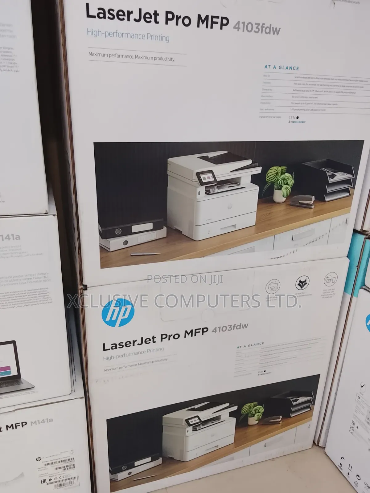 Hp Laserjet Pro MFP 4103fdw Black.