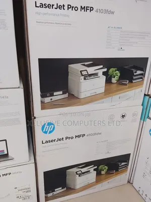 Hp Laserjet Pro MFP 4103fdw Black.