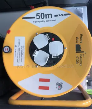 50m Heavy-Duty Extension Cable Reel
