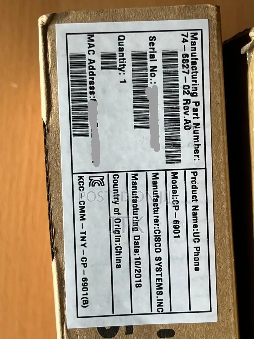 Cisco Cp-6901-C- Ip Phones