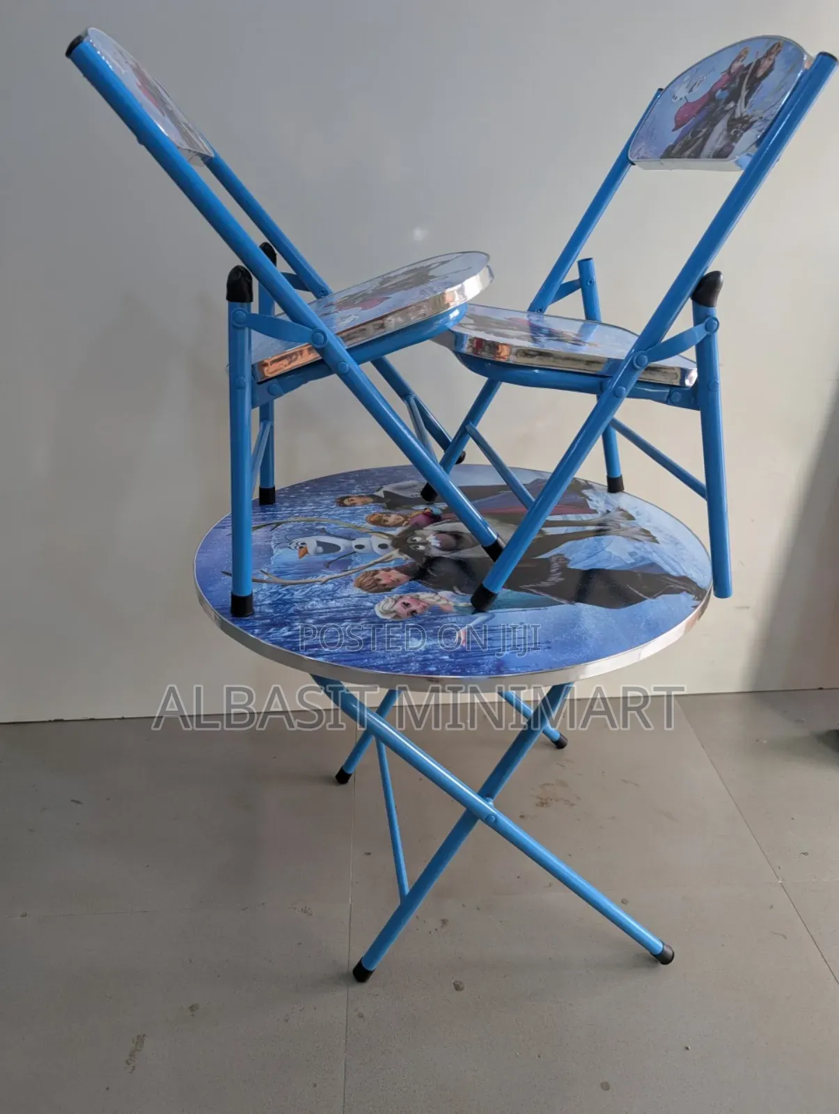 Double Foldable Table and Chair
