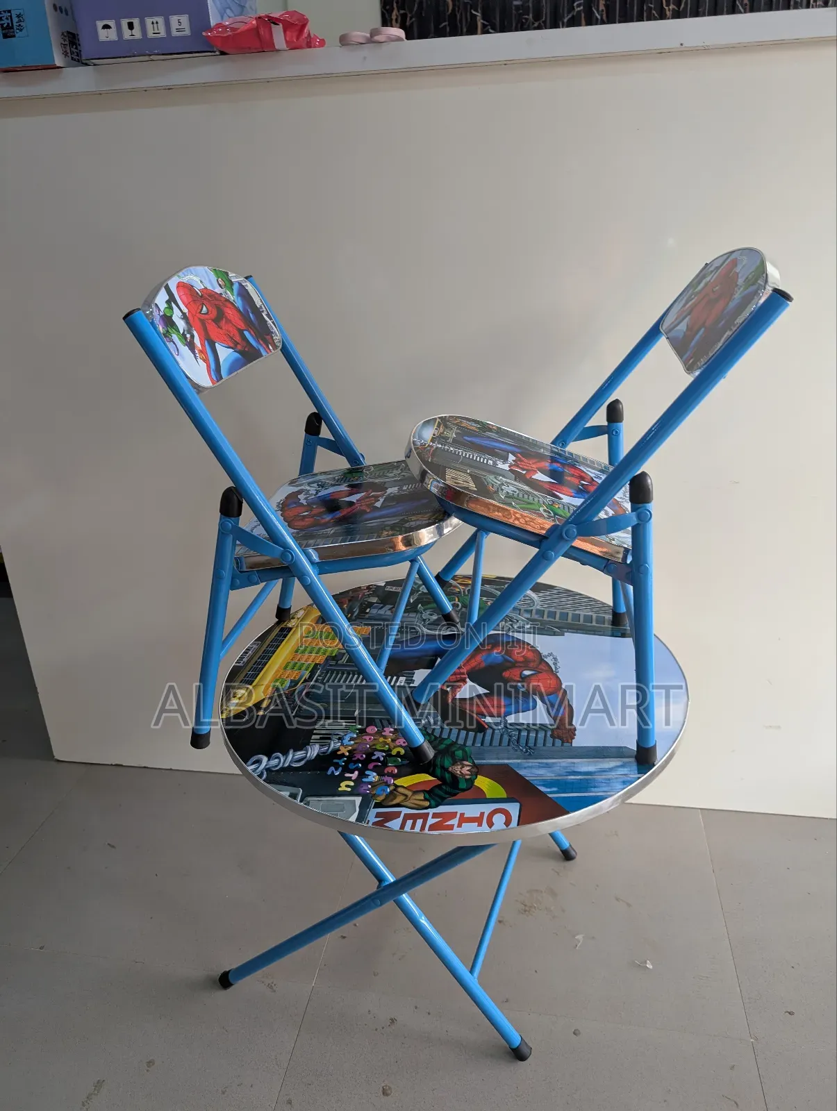 Double Foldable Table and Chair