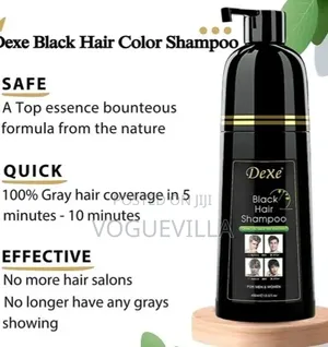 Dexe Original Black Hair Dye Shampoo Just Like Nova Hair Dye Shampoo .