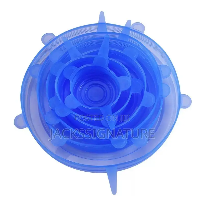 5pcs Silicone Stretch Reusable Food Covers