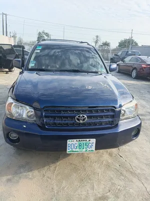 Toyota Highlander 2004 Blue