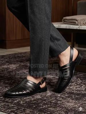 High Classic Italian Sandals Shoe