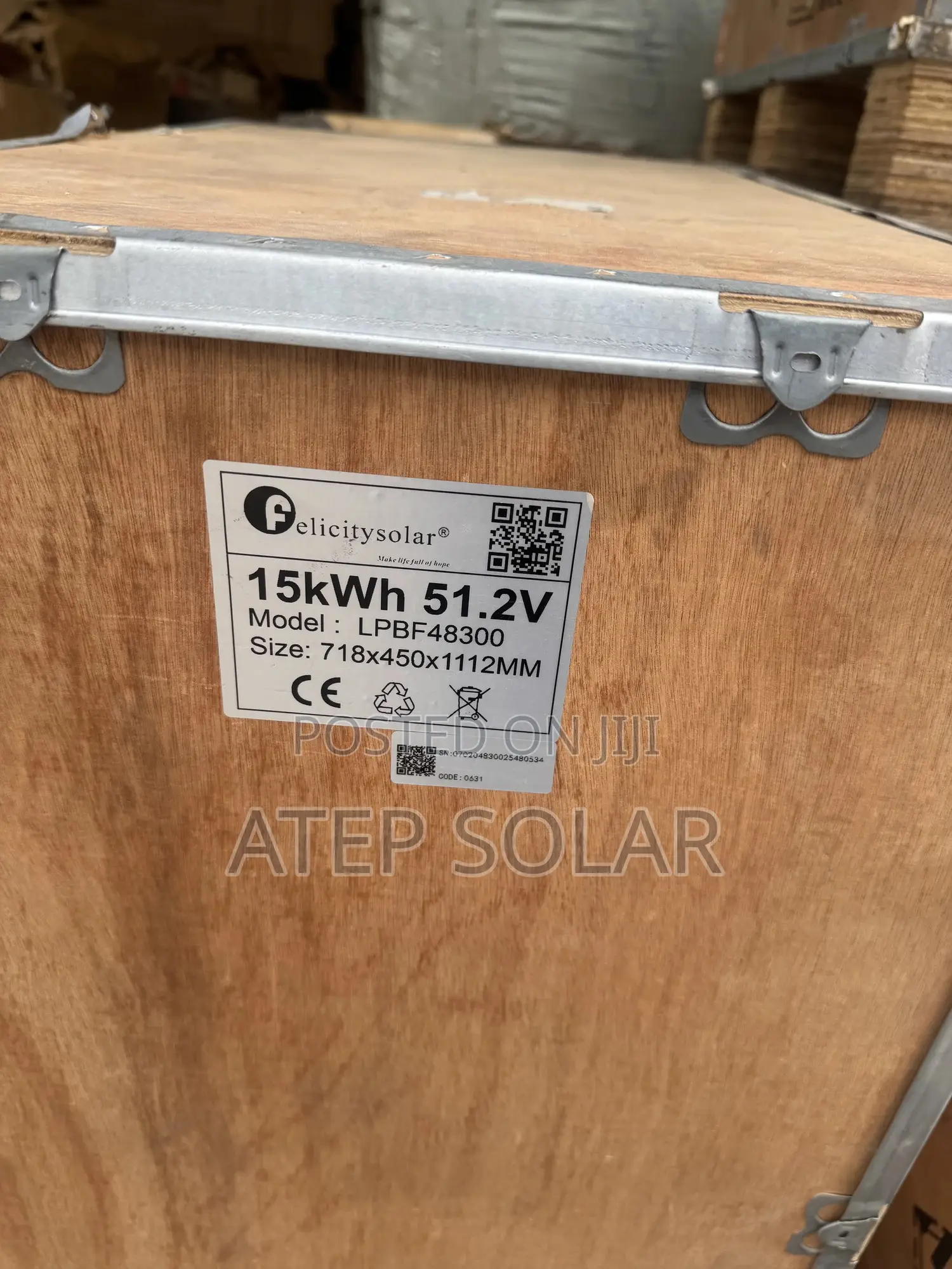 Felicity 15kwh Lithium Battery