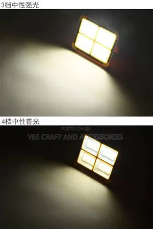 Solar Led Charginf Lithium Battery Light