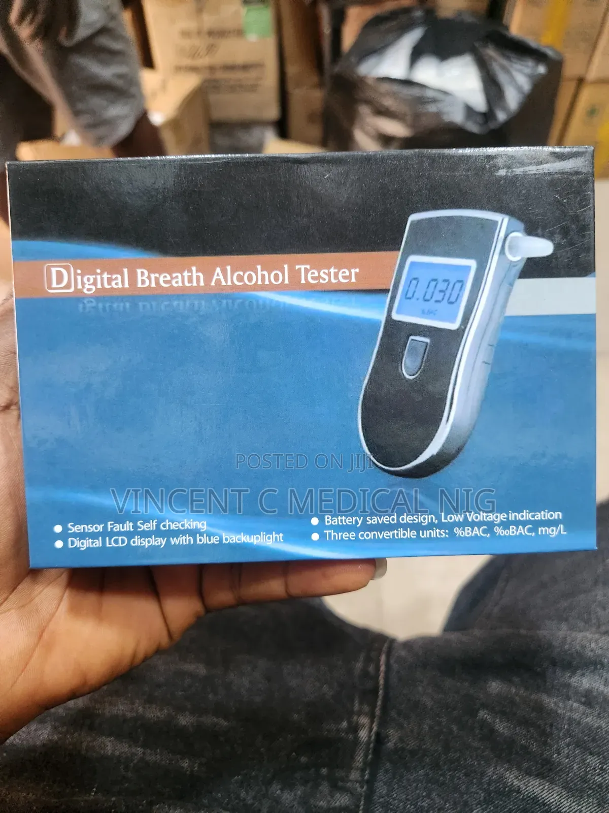 Digital Alcohol Tester