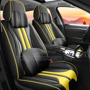 Cream Wave Car Seat Cover