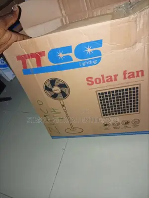 Solar and Electric Rechargeable Fan