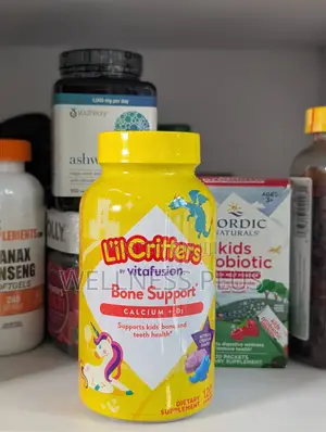Kids Calcium Gummies – L’Il Critters Bone Support 120 (Usa)