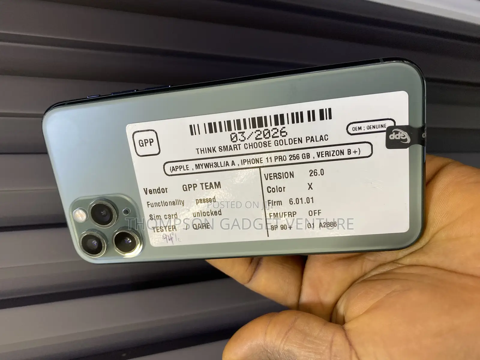 Apple iPhone 11 Pro 256 GB Gray