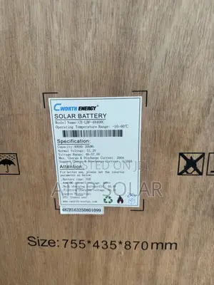 Cworth 20kwh Lithium Battery