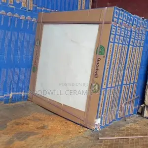 Goodwil Metallic White Porcelain 60x60cm Glossy