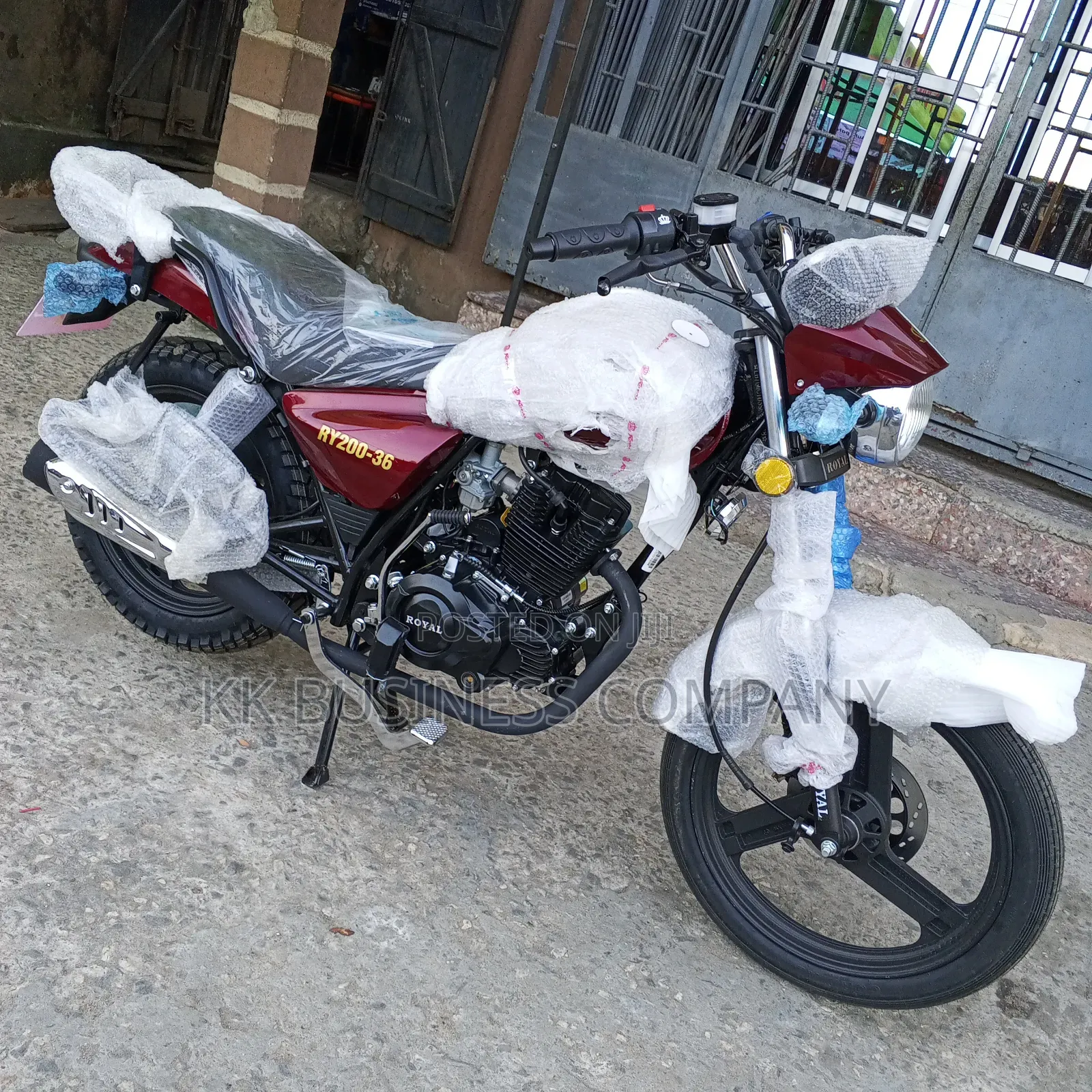 New Royal Motorcycle 2025 Red