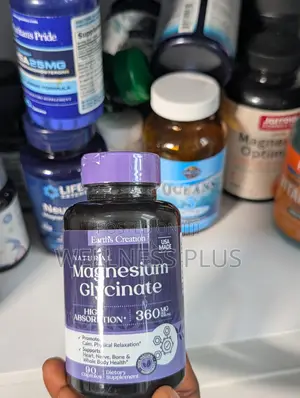 Magnesium Glycinate 360mg – Sleep Stress Relief 120 Caps