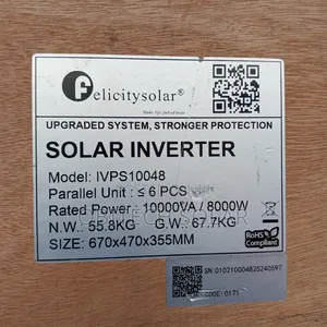 10kva Felicity 48v Ivps Inverter