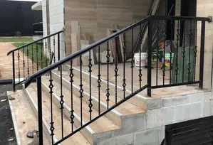 Wrought Iron Spoon Rails