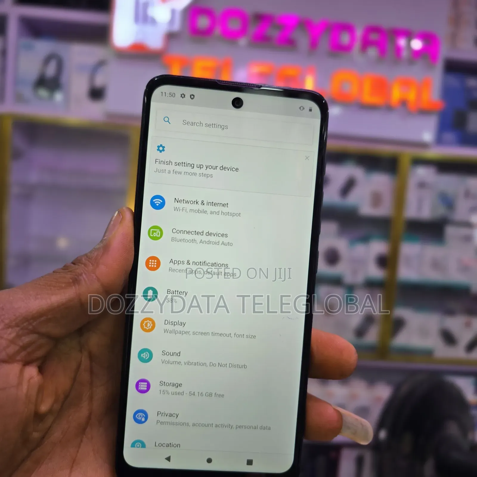 Motorola Moto E40 64 GB Black