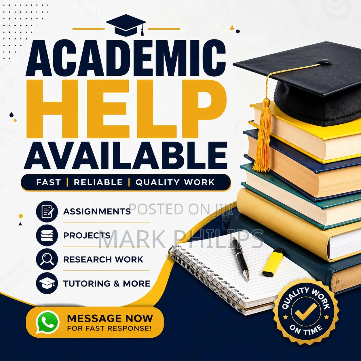 Private Tutoring, Assignment and Project Writing.