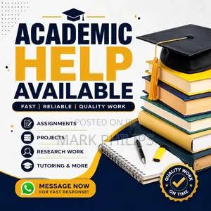Private Tutoring, Assignment and Project Writing.