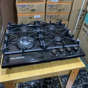 Inbuilt/Tabletop Gas Cooker (4burner) Polystar
