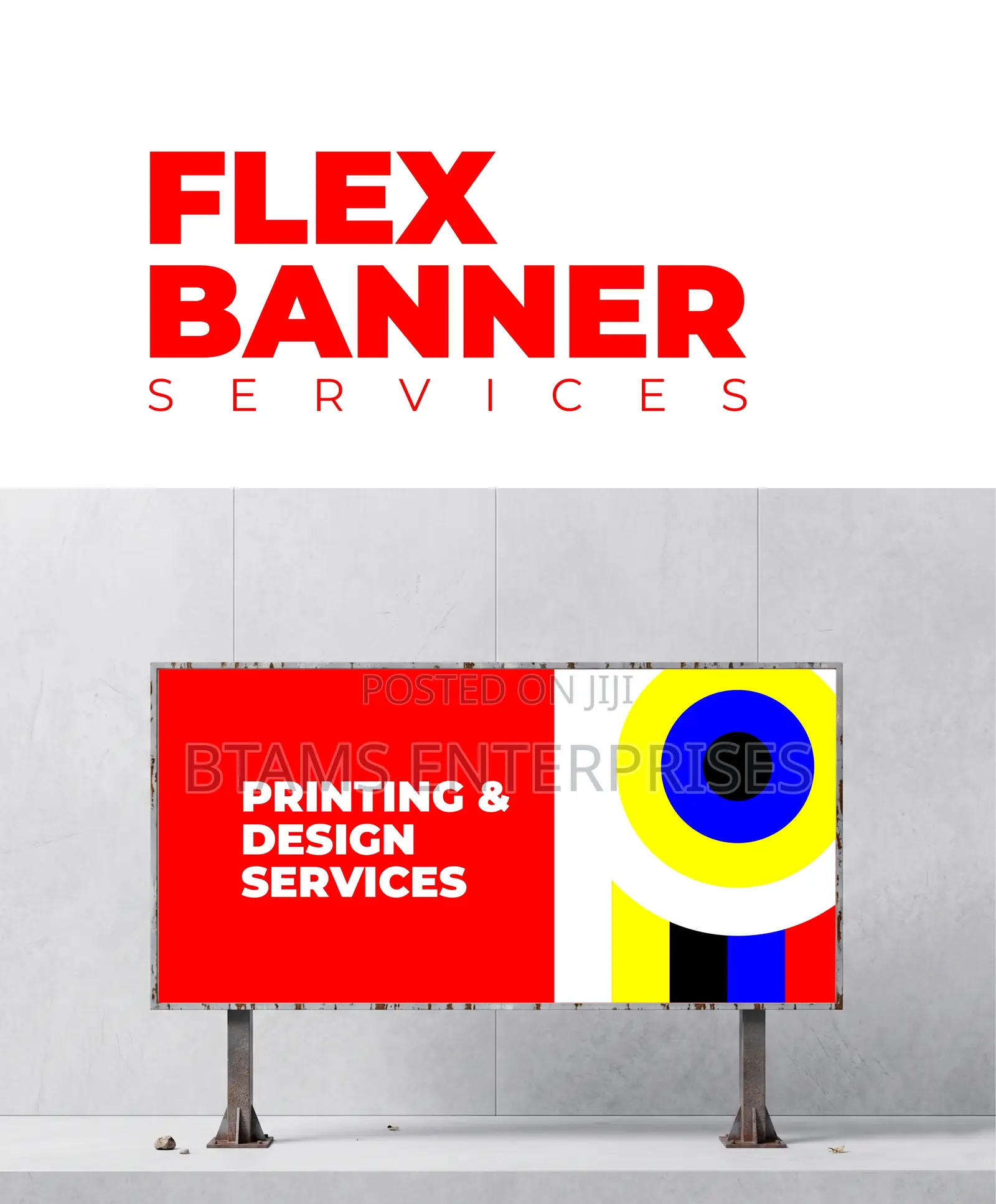Large Format Flex Banner Design and Printing