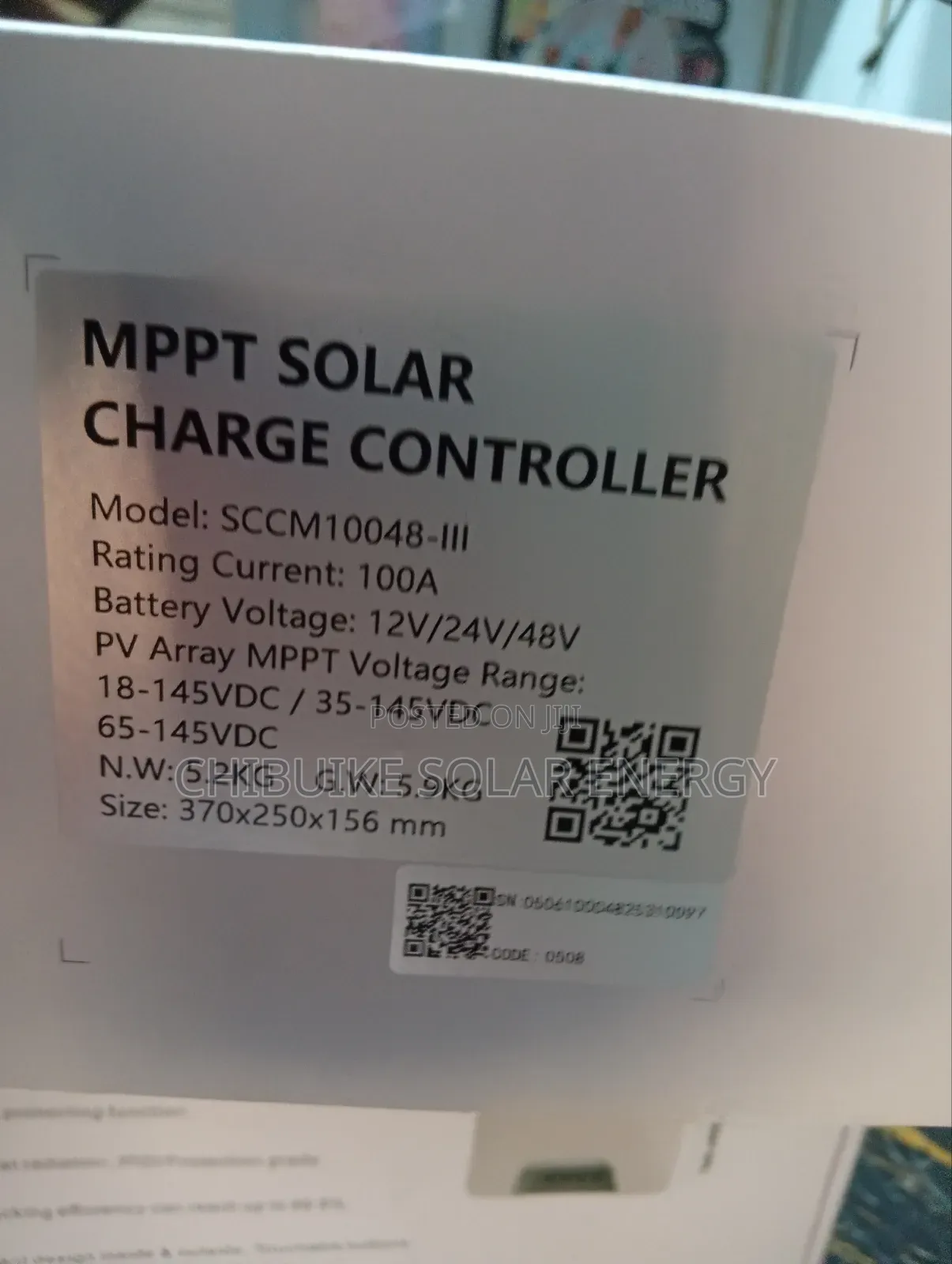 MPPT Felicity Solar Charge Controller 100a/48v
