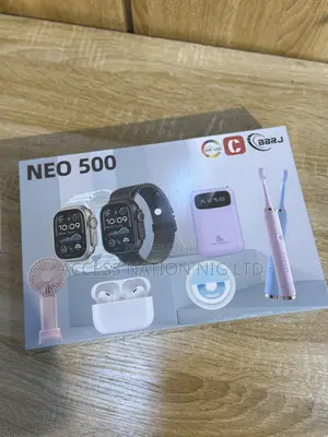 2026 New Neo-500 Smart Watch With Handheld Fan Toothbrush Powerbanks
