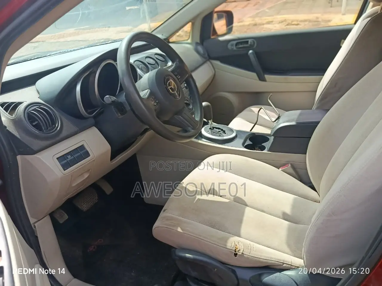 Mazda CX-7 2008 Red