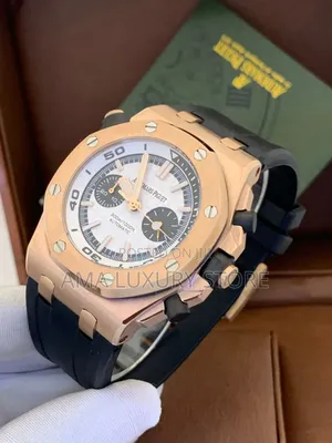 Audemars Piguet Luxury Rubber Strap Men's Wristwatches