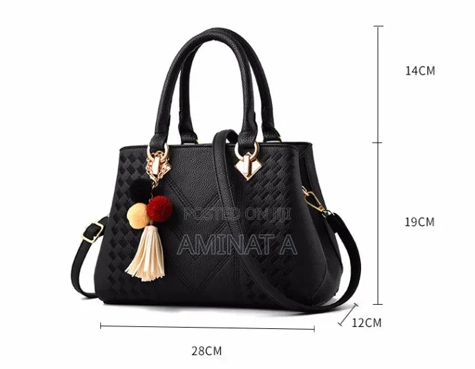 Classy Black Ladies Hand Bag