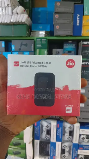 Brand New Jiofi Universal 4g+ Mobile Hotspot Router (Mf680s)