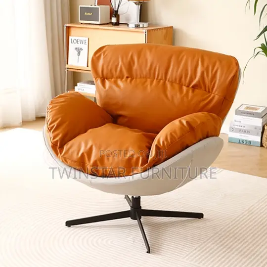 New Modern Leather Relaxing Chair.