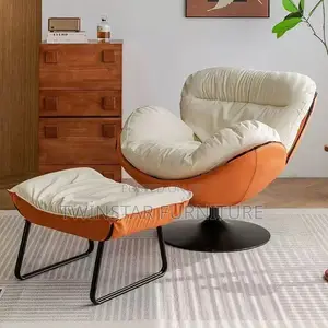 New Modern Luxury Relaxing Chair With Footrest