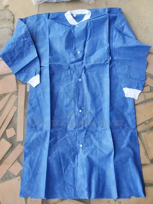 Disposable Lab Coat (Blue Color)