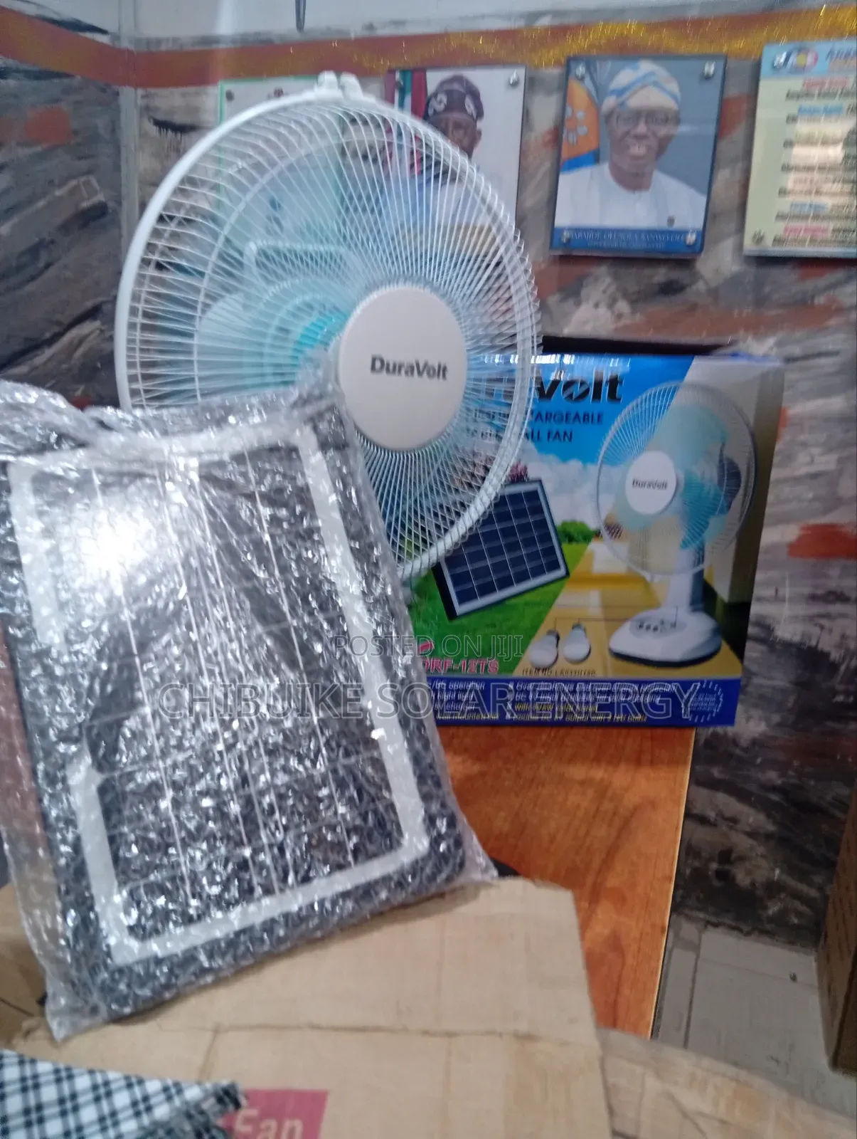 Duravolt Solar Fan
