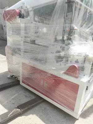 Double Deck Bag Making Machine With Conveyor System 2 Lines